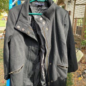 Black Soft Bomber Jacket - OBO